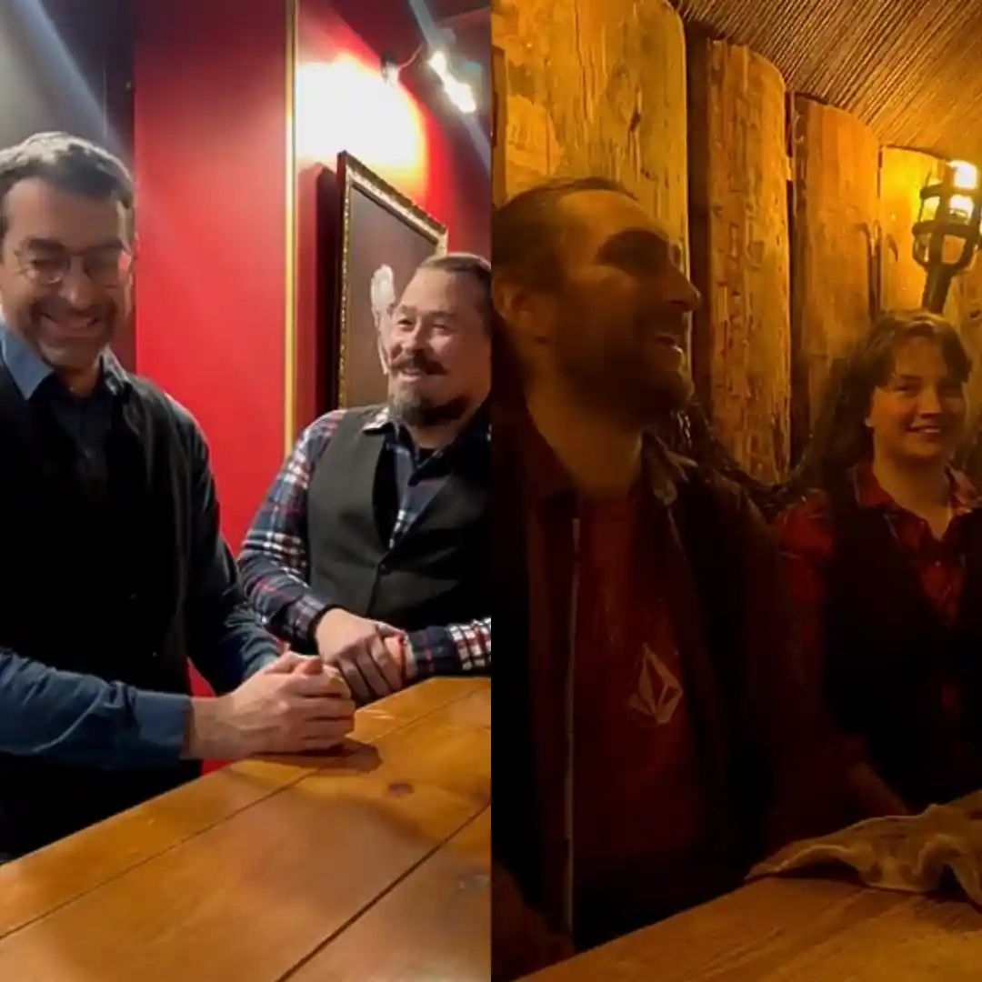 Photo montage des game masters de Life'Scape, montrant l'équipe dynamique et souriante."
