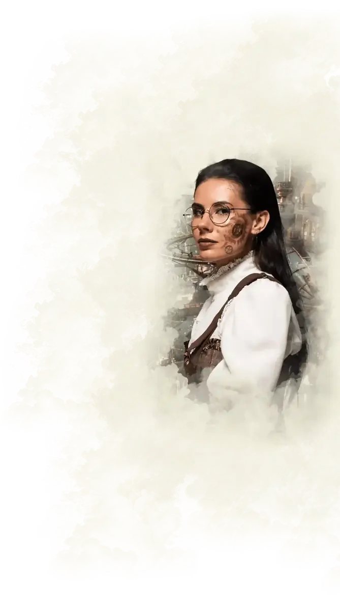 Femme fumée